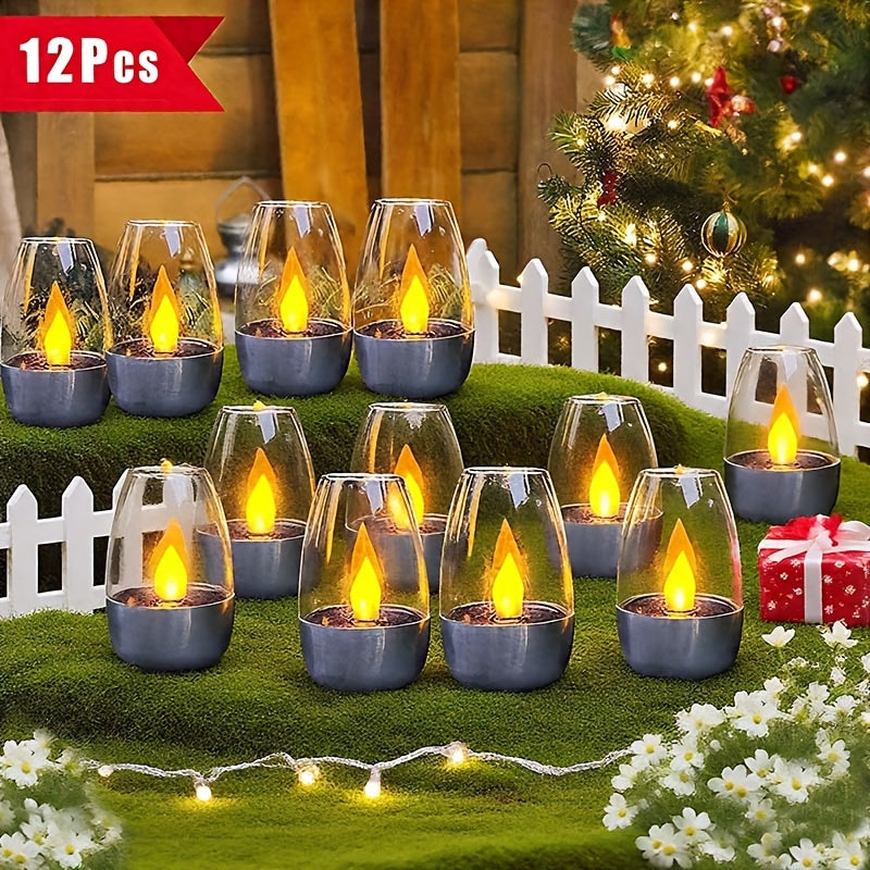 6pcs Flameless Flickering Candles