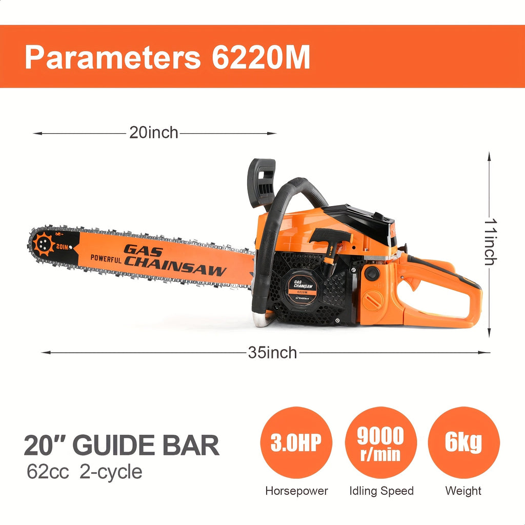 Powerful Gasoline Powered Chainsaw
