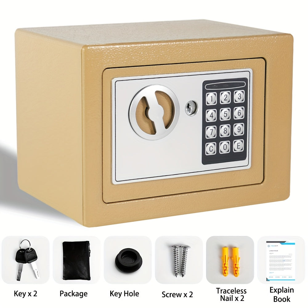 Fireproof Money Bag & Sensor Light Digital Keypad