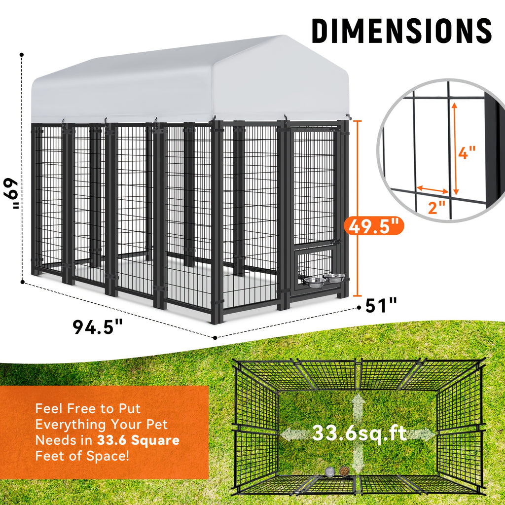 Heavy Duty Outdoor Dog Kennel