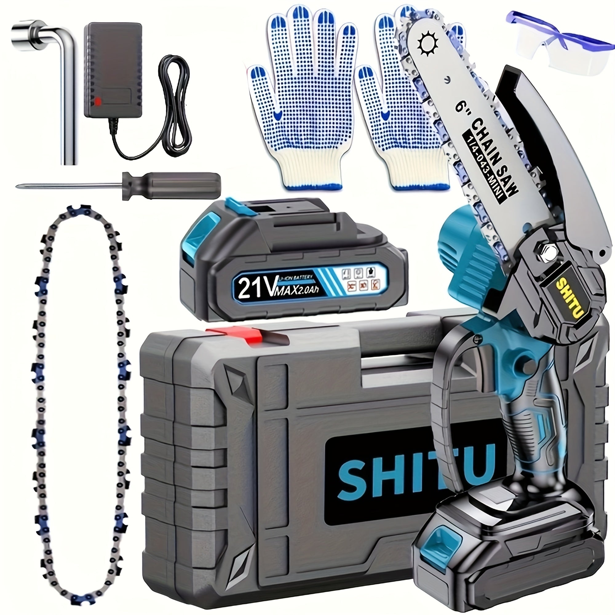 Mini Chainsaw Cordless