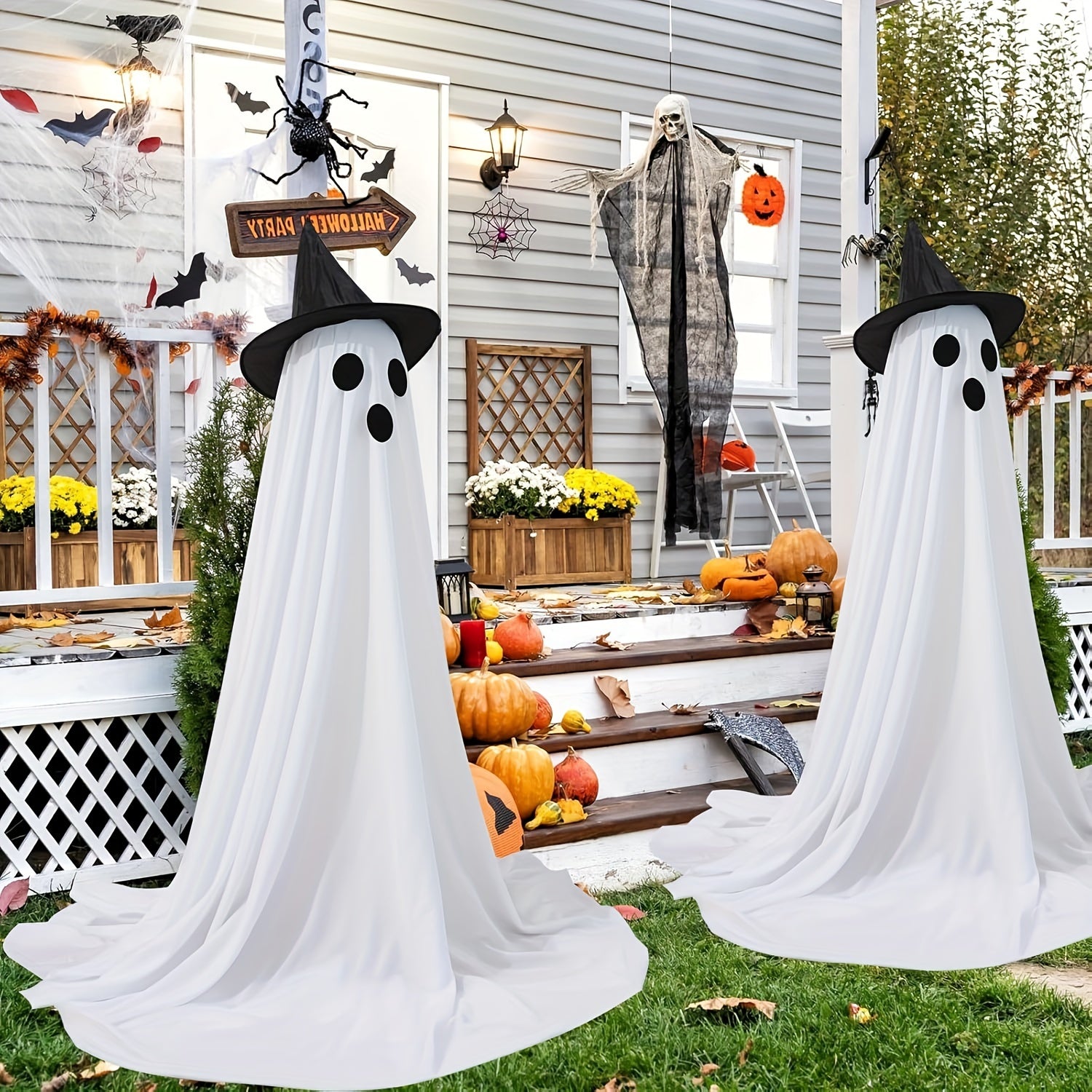 Spooky Ghost Halloween Decor