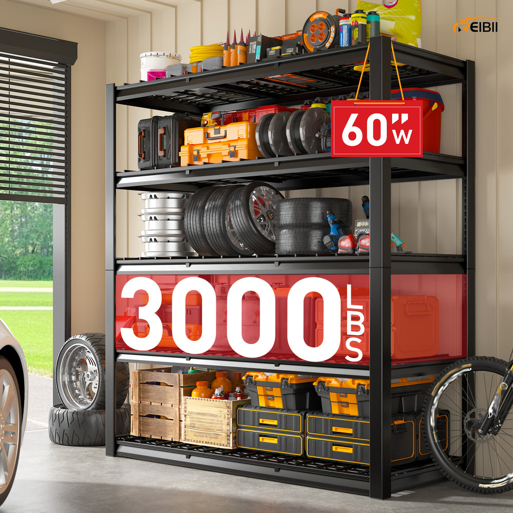 Adjustable Carbon Garage Storage Rack