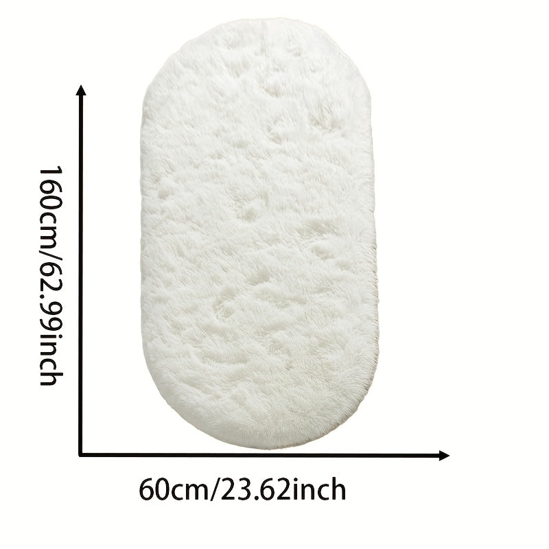 Oval bedroom bedside