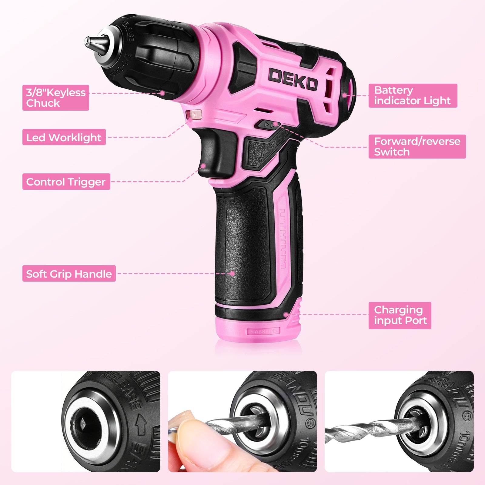 119PCS Power Tool Box Set