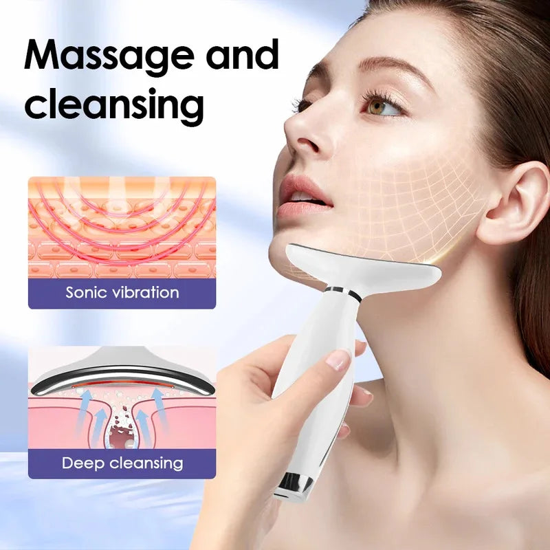 LED Lights Face & Neck Beauty Device
