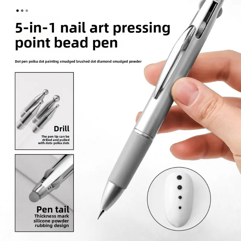 Pen Nail Art Dotting Tools