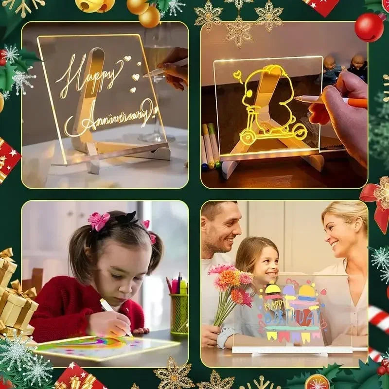 Acrylic Clear Light Up Drawing Board