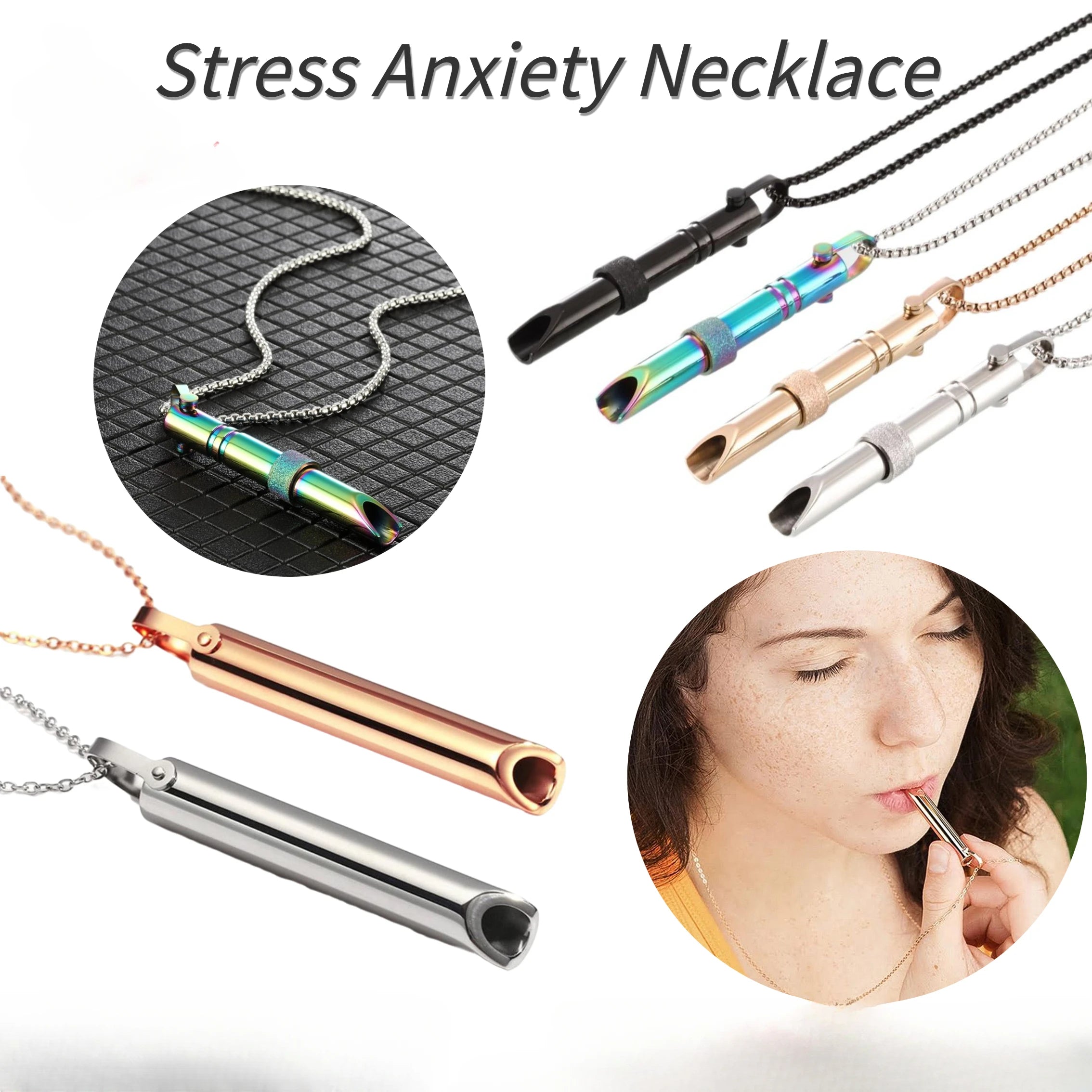 Necklace Quit Smoking Anxiety Relief