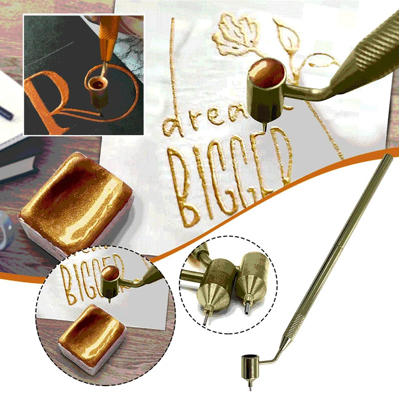 Fine Line Fluid Writer Paint Applicator Pen S