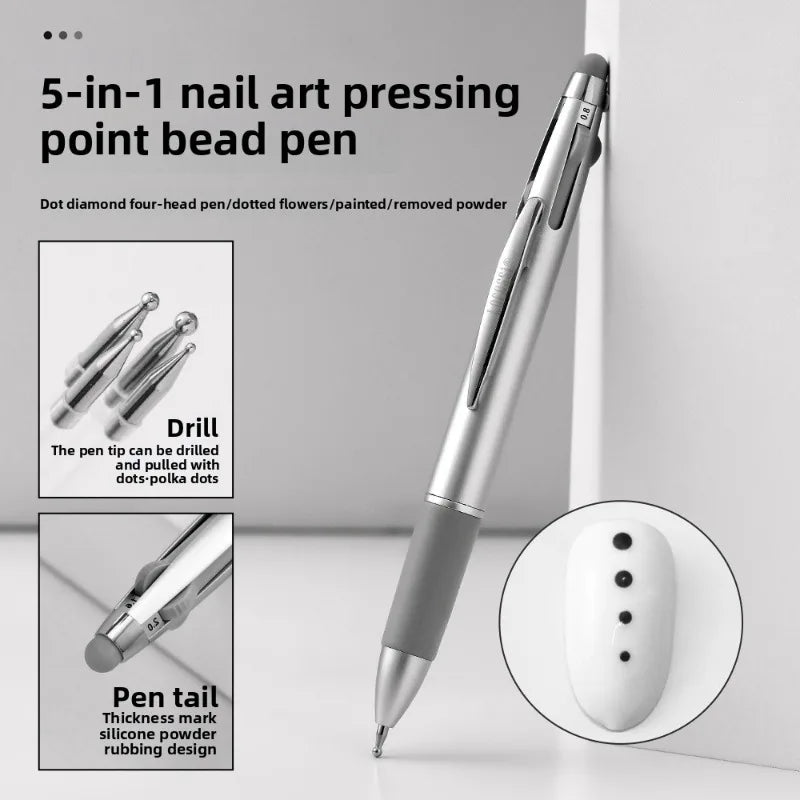 Pen Nail Art Dotting Tools