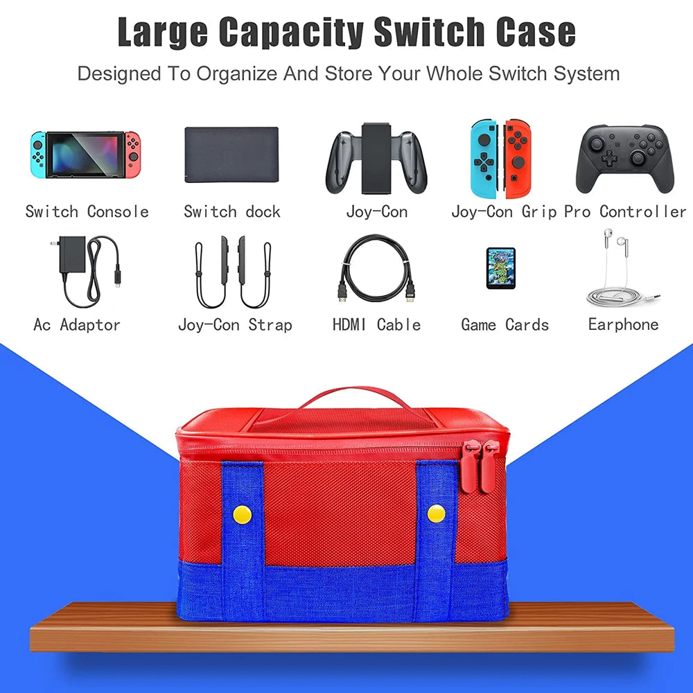 Carrying and Storage Case for Nintendo Switch