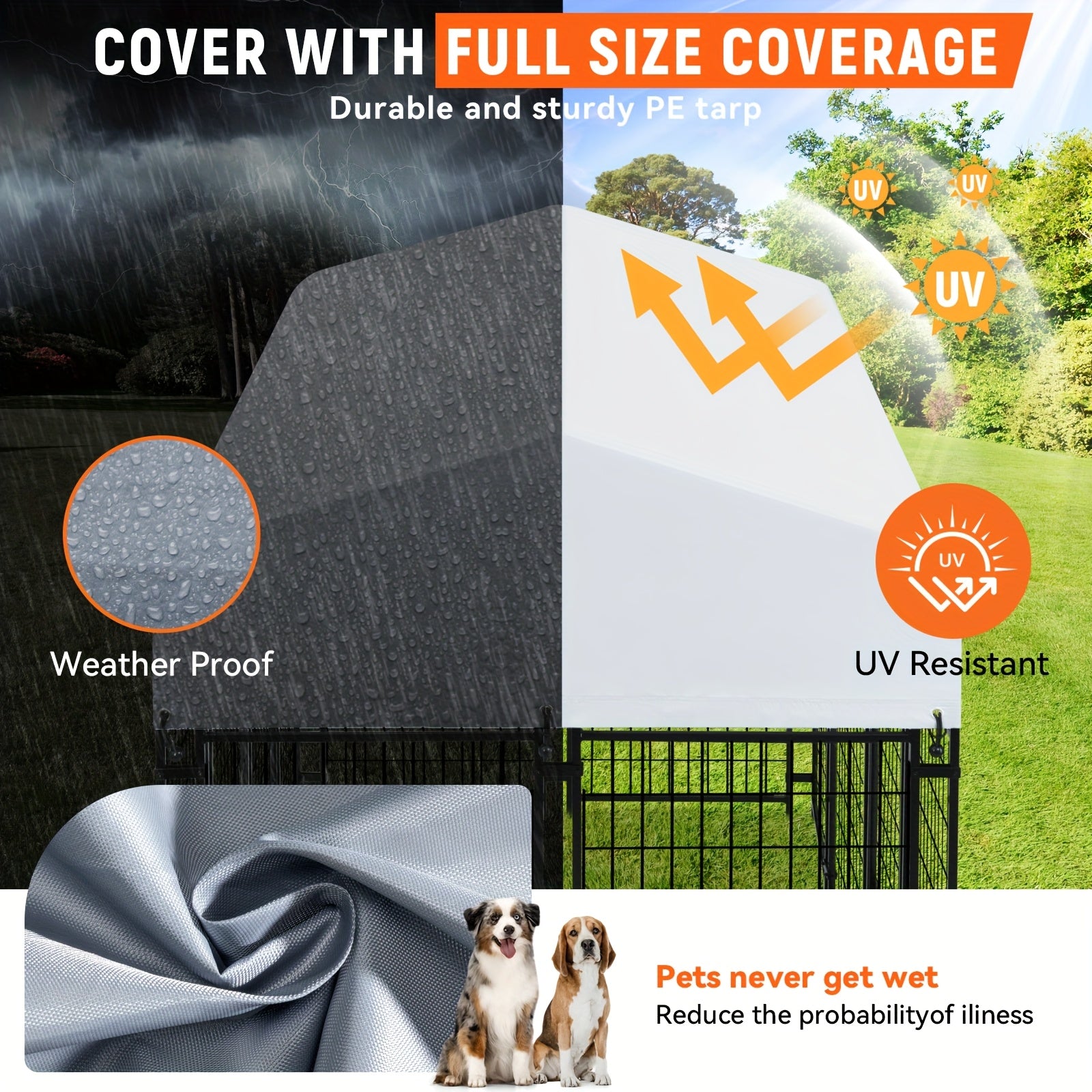 Heavy Duty Outdoor Dog Kennel