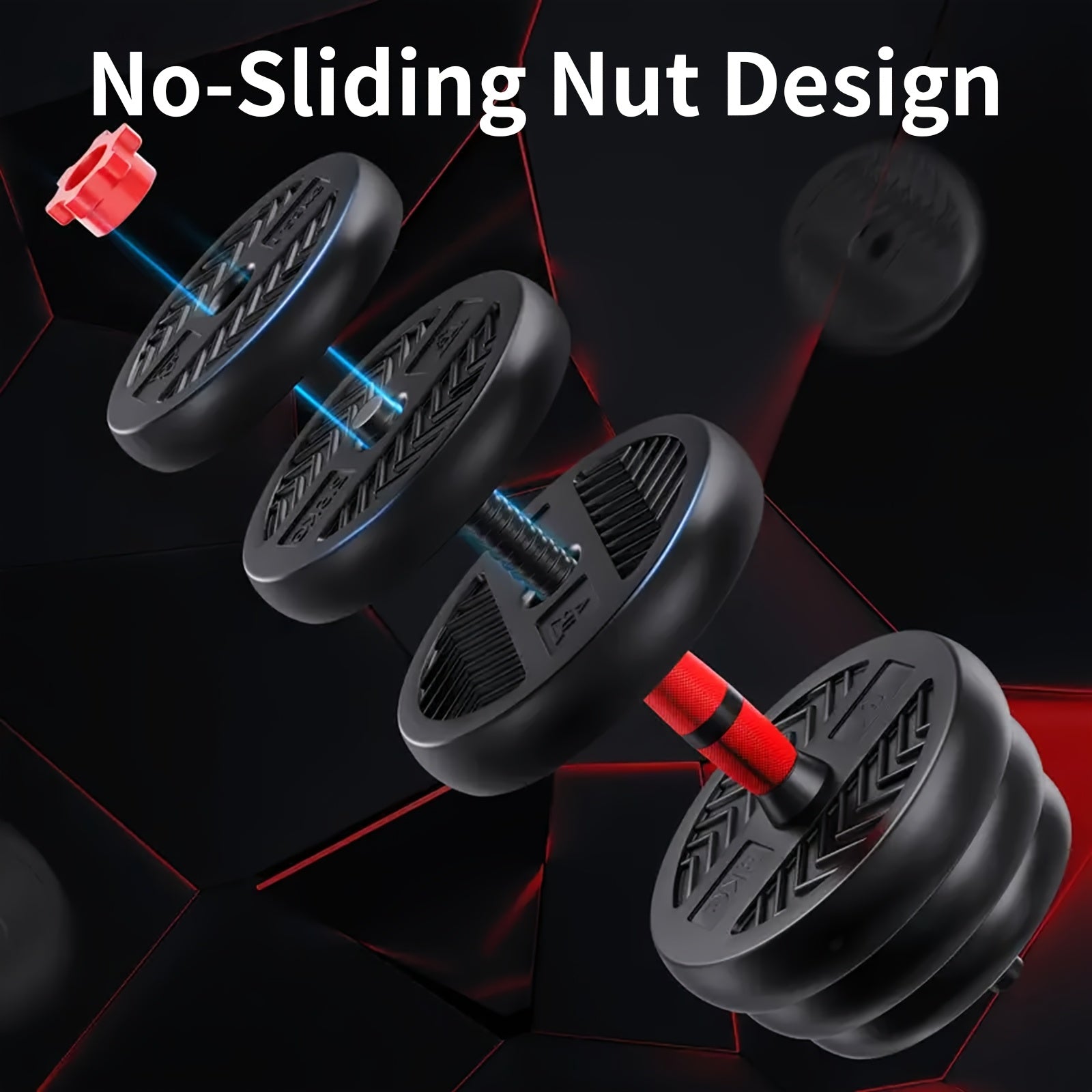 Adjustable Dumbbell Set, 20/30/70/90lbs