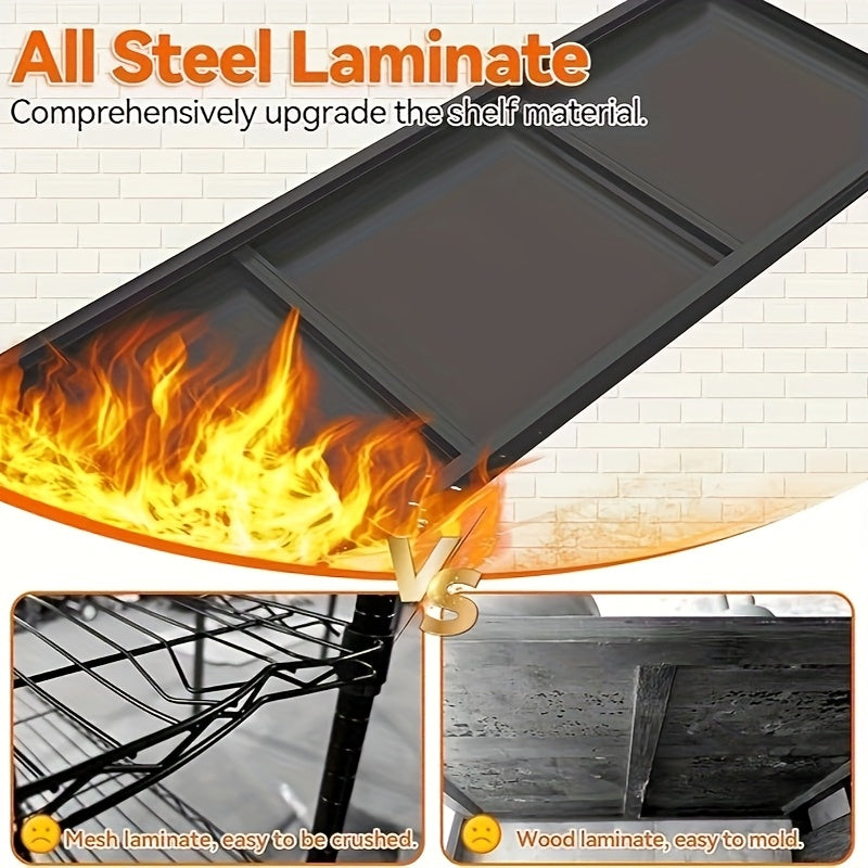 Heavy Duty Adjustable Garage Shelving