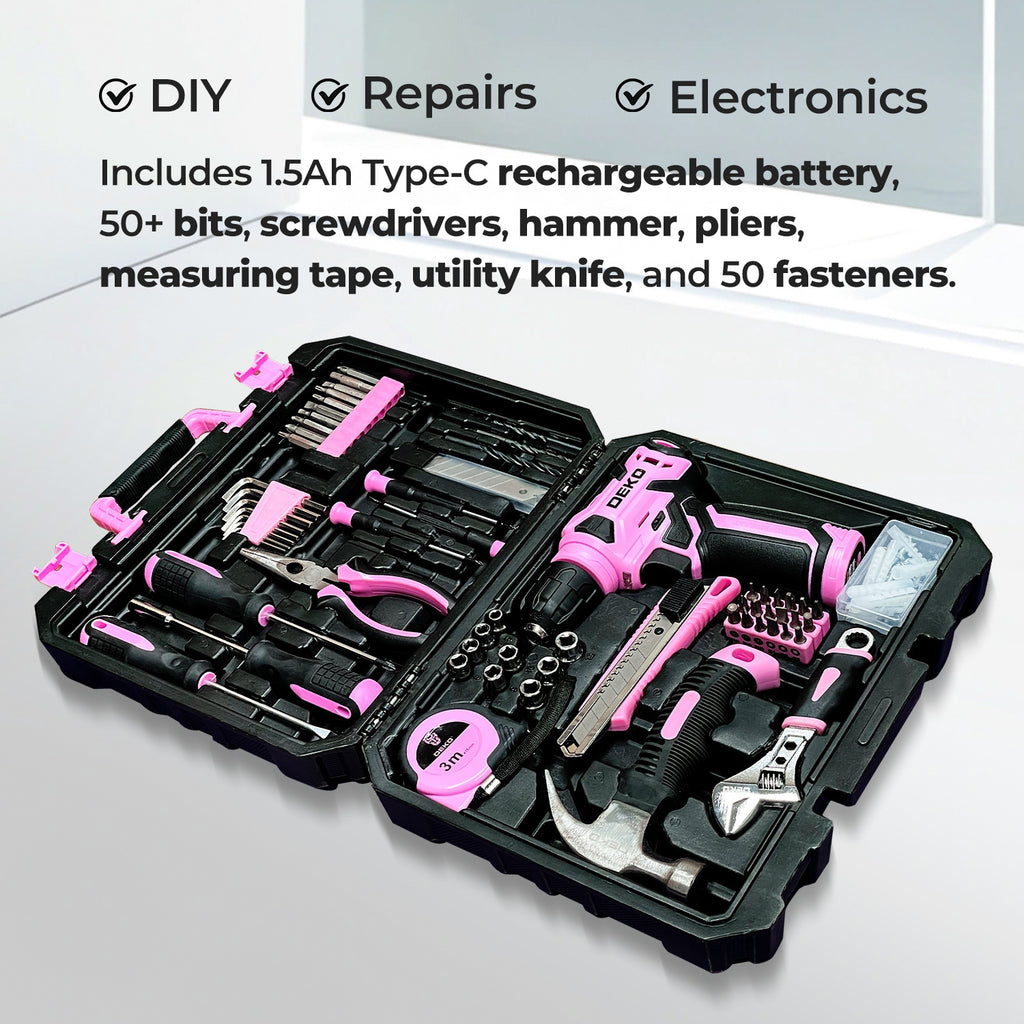 119PCS Power Tool Box Set