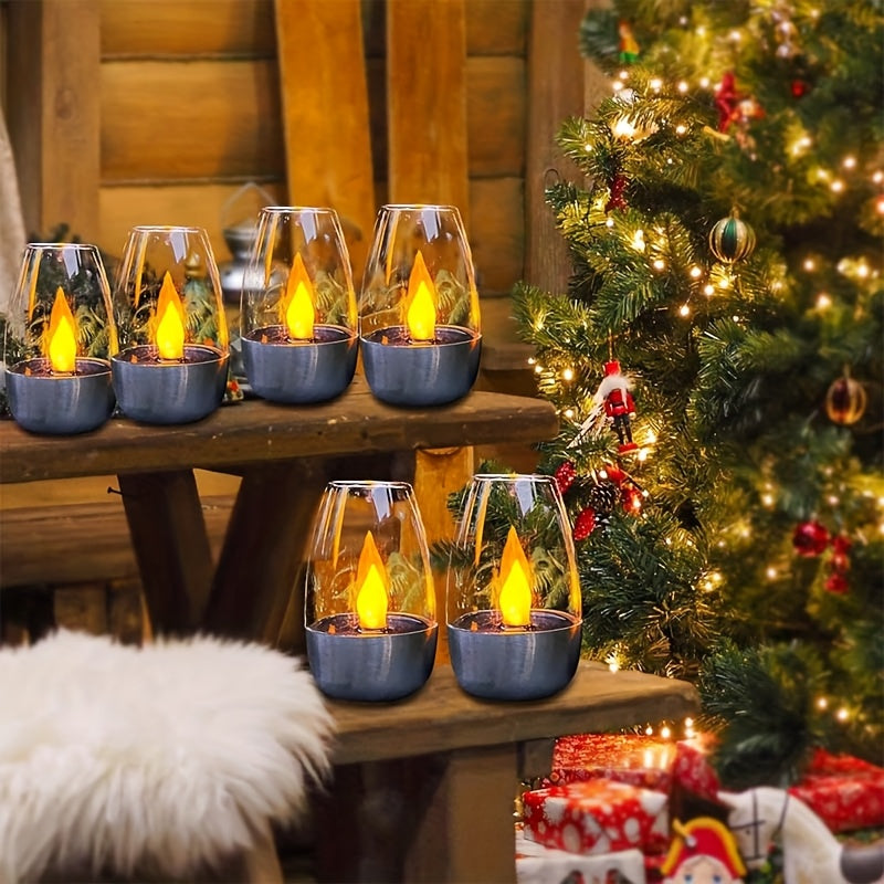6pcs Flameless Flickering Candles