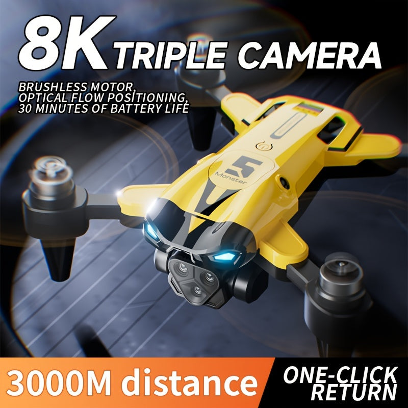 Quadcopter with Triple Cameras