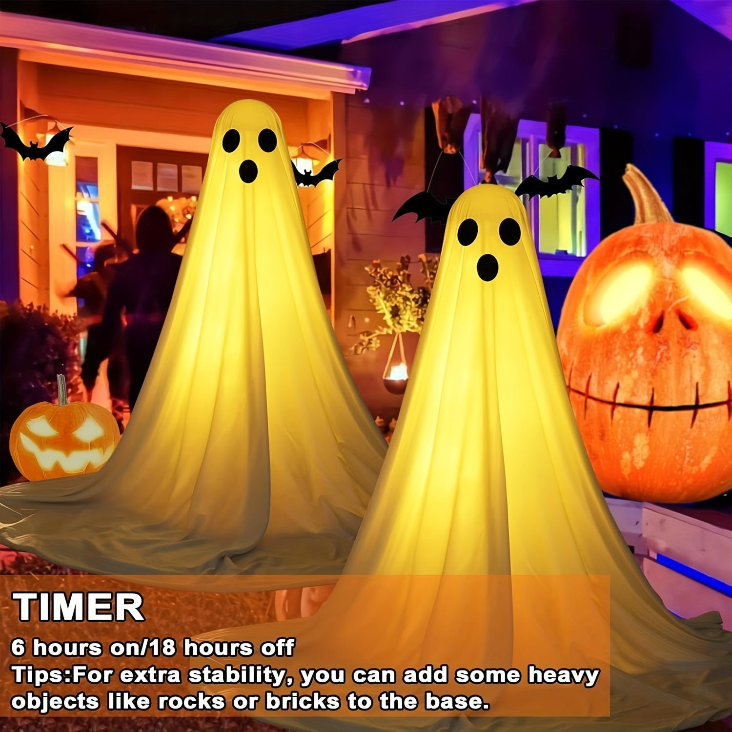 Spooky Ghost Halloween Decor